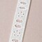 2 Yards Cotton White Embroidery Eyelet Lace Trim with Scalloped Edges 3/4 Inch Wide
